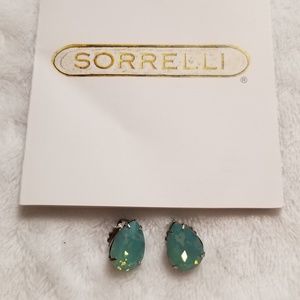 Sorrelli Aqua Teardrop Earrings